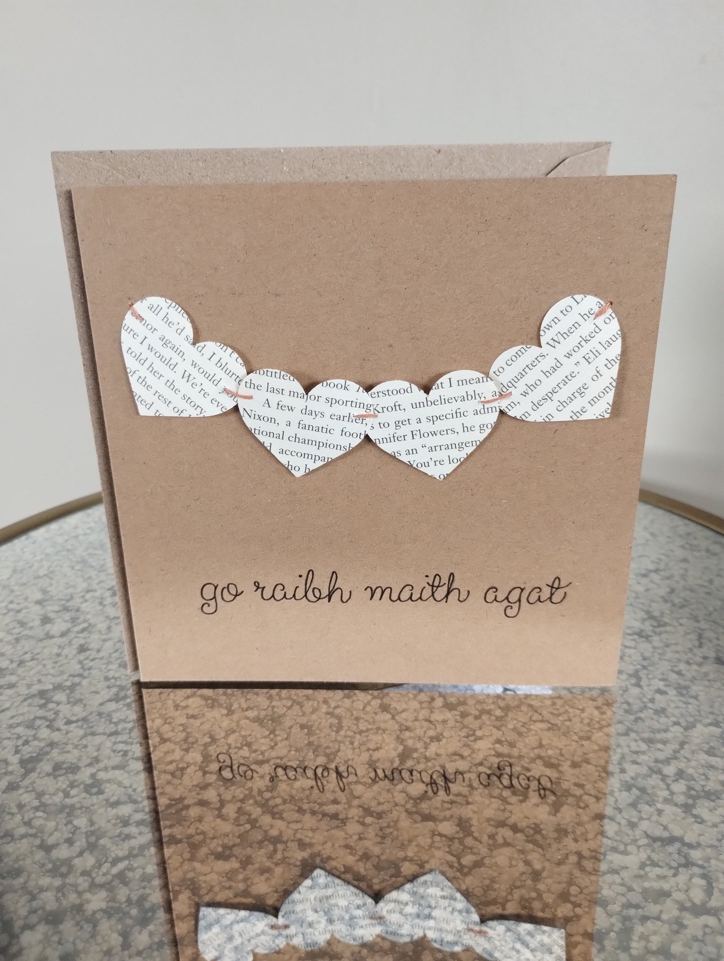 Thank you Candle & Card Gift Set | Míle Buíochas