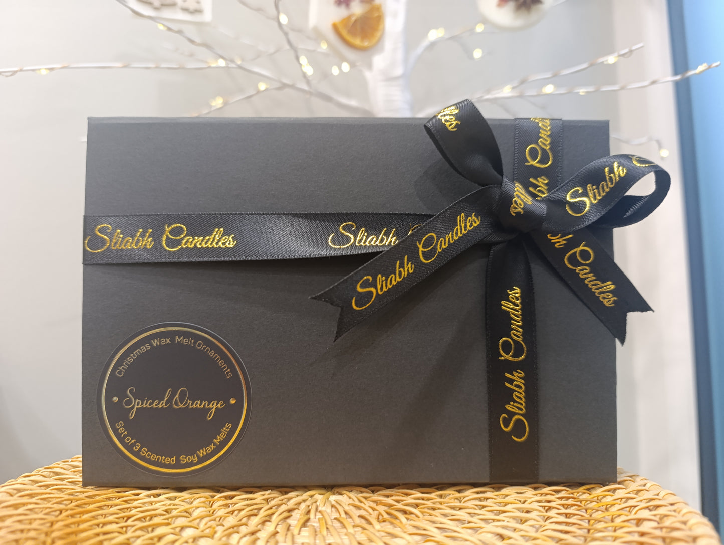 Spiced Orange Soy Wax Melts Hanging Christmas Ornaments