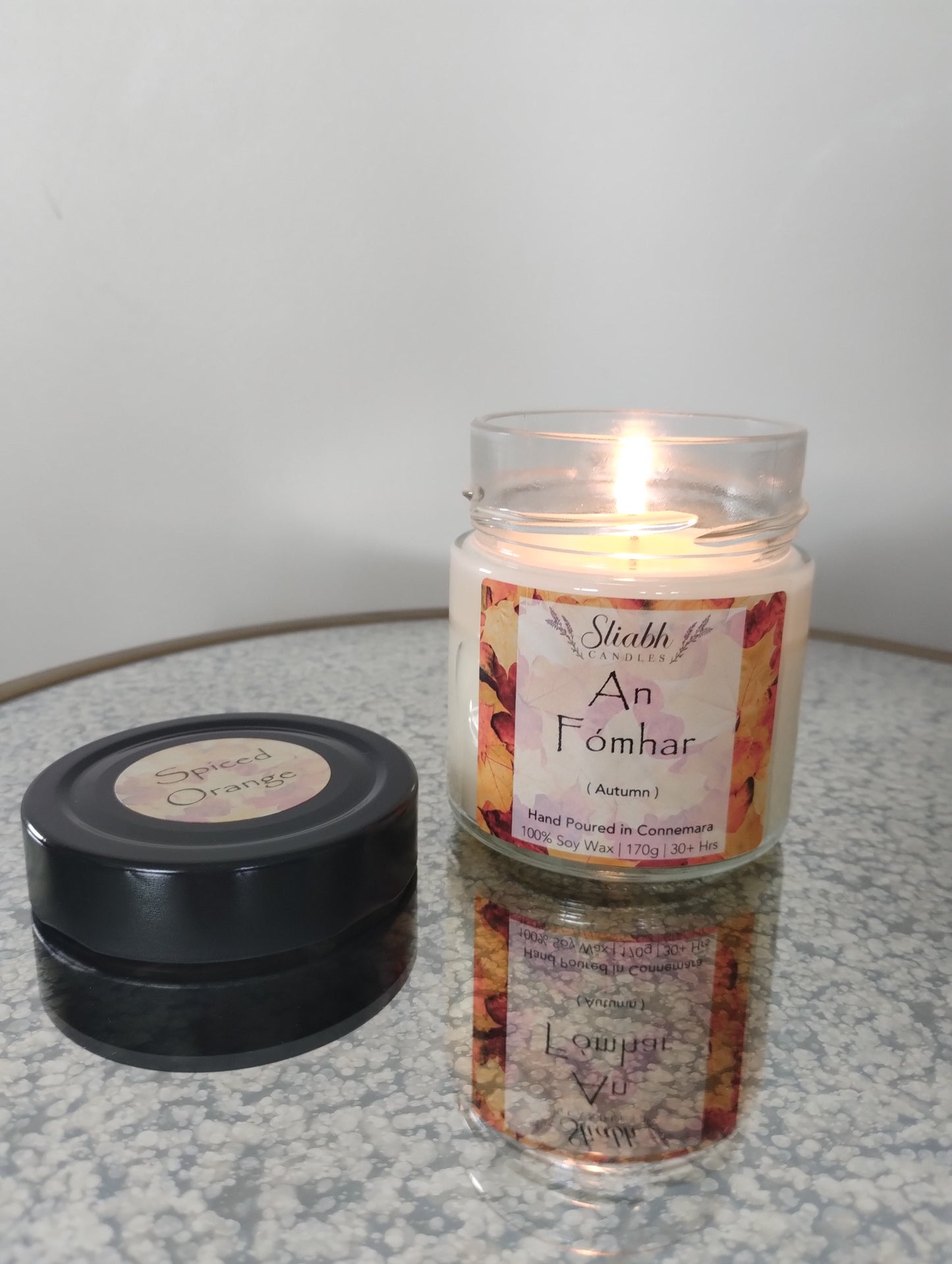 Autumn Spiced Orange Gift Box | Soy Wax Candles & Wax Melts | An Fómhar