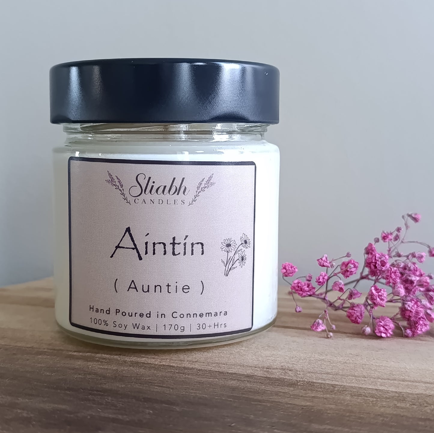 Auntie Candle | Aintín | Handpoured Soy Wax Candle