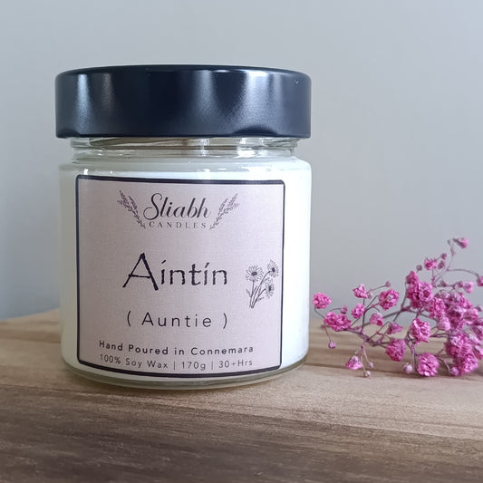 Auntie Candle | Aintín | Handpoured Soy Wax Candle