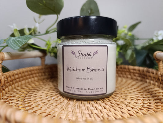 Godmother Candle | Máthair Bhaistí | Irish Soy Wax Candle