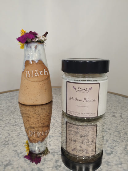 Godmother Birthday Candle & Card Set | Breithlá | Birthday gift Godmother | Handmade in Connemara