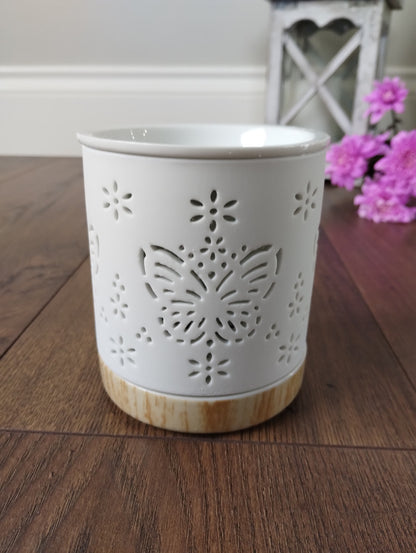 Sliabh Candles Butterfly Oil & Wax Ceramic Burner