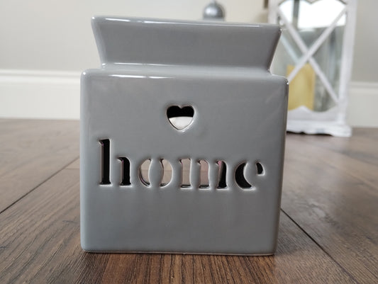 Sliabh Candles Grey Home Oil & Wax Ceramic Burner