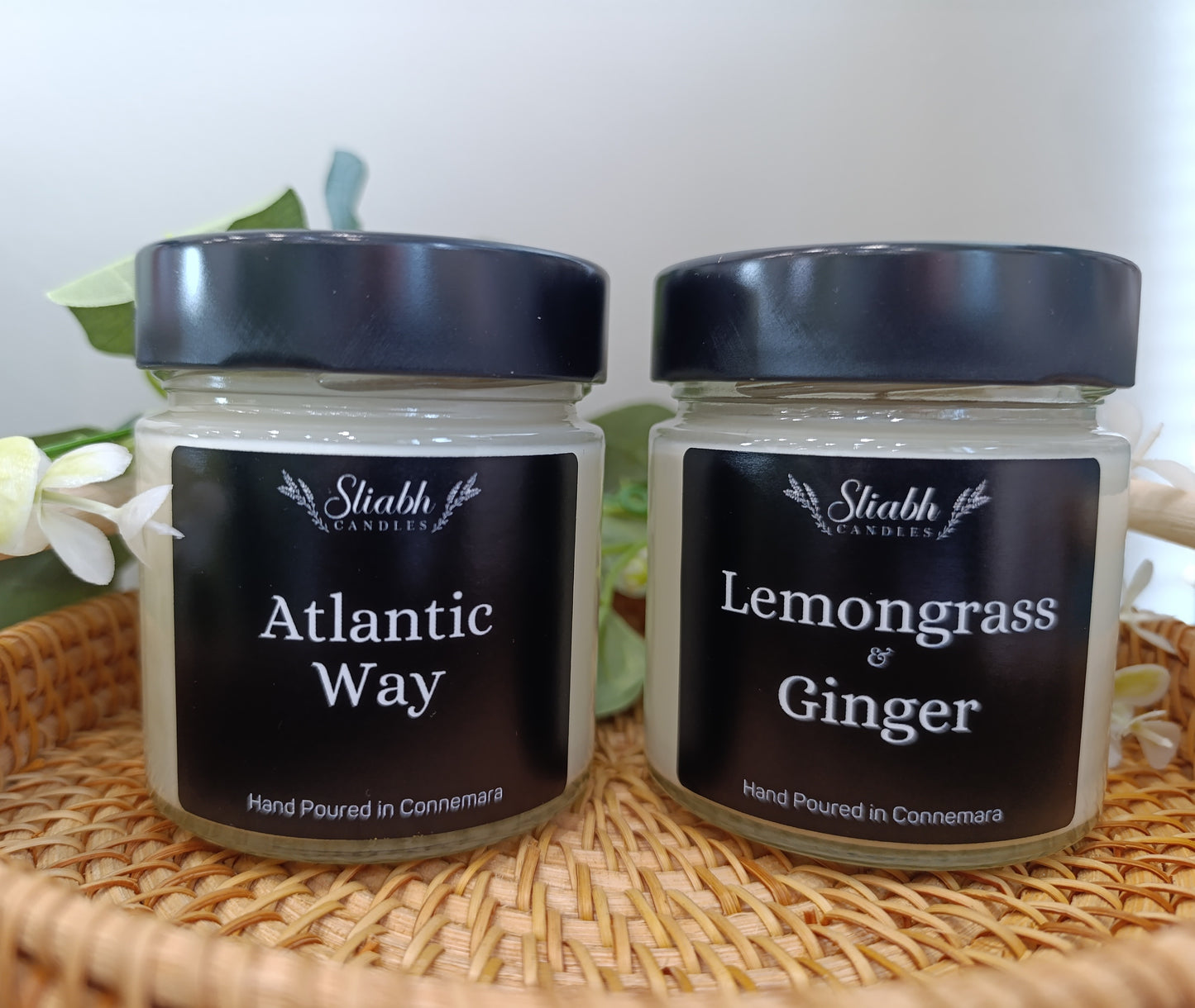 Lemongrass & Ginger Soy Wax Candle – Hand-Poured in Connemara
