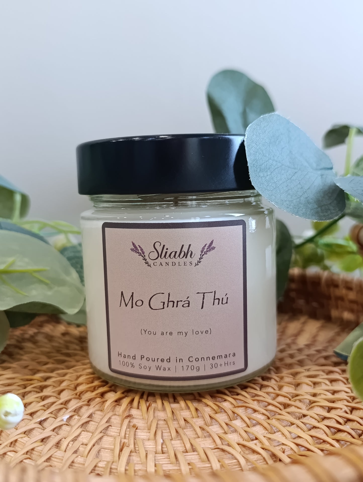 My Love | Mo Ghrá Thú | Handmade Irish Candle