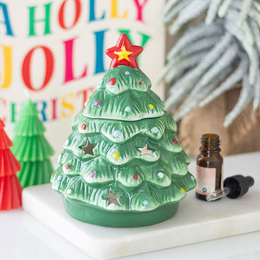Nostalgic Christmas Tree Oil Burner - Festive Christmas Gifts