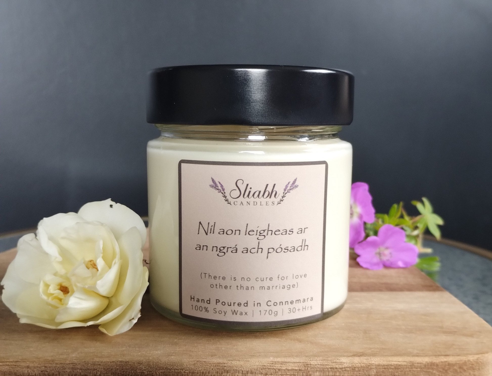 Engaged Gift Box | Engagement Present | Sliabh Candles | Handmade in Connemara