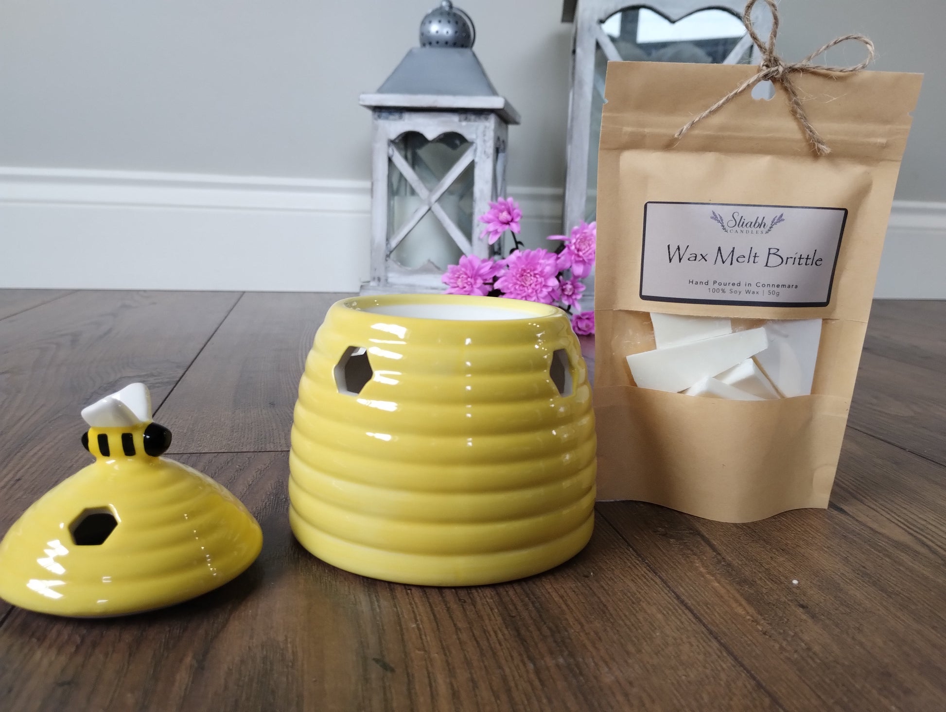 Sliabh Candles Beehive Oil & Wax Ceramic Burner