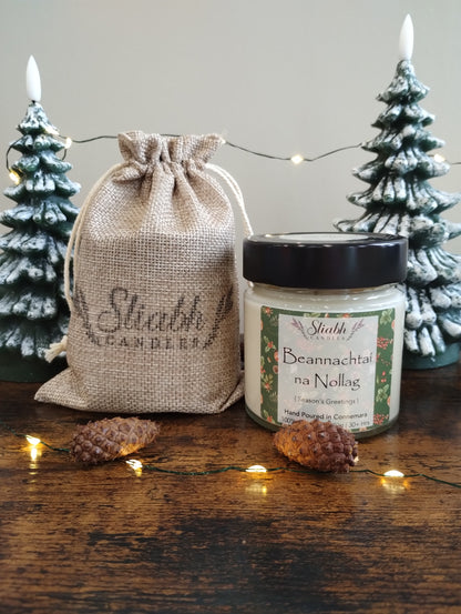 Beannachtaí na Nollag | Woodland Walk | Christmas Soy Wax Candle