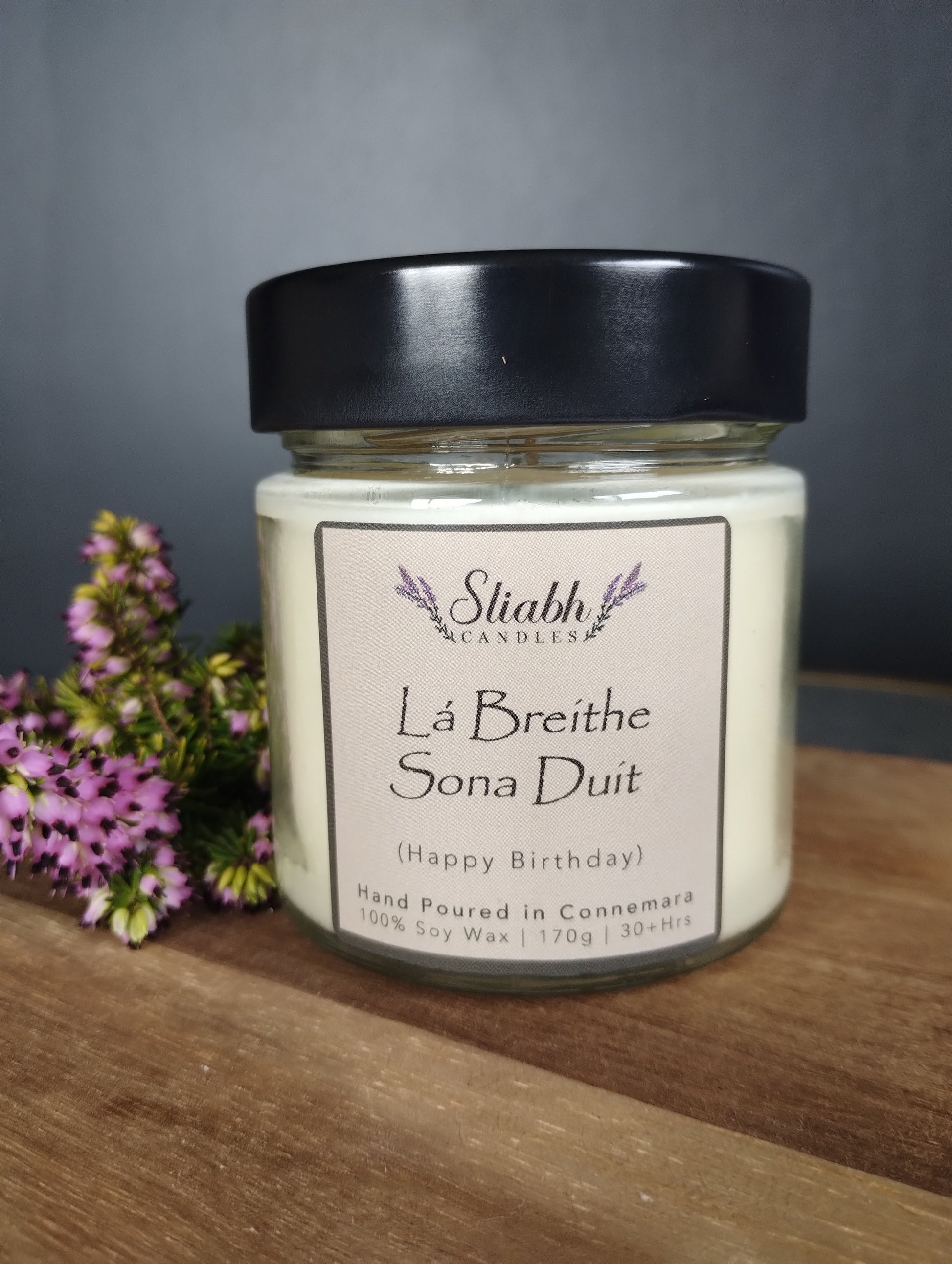 Birthday Gift Box | Breithlá | Sliabh Candles | Handmade in Connemara