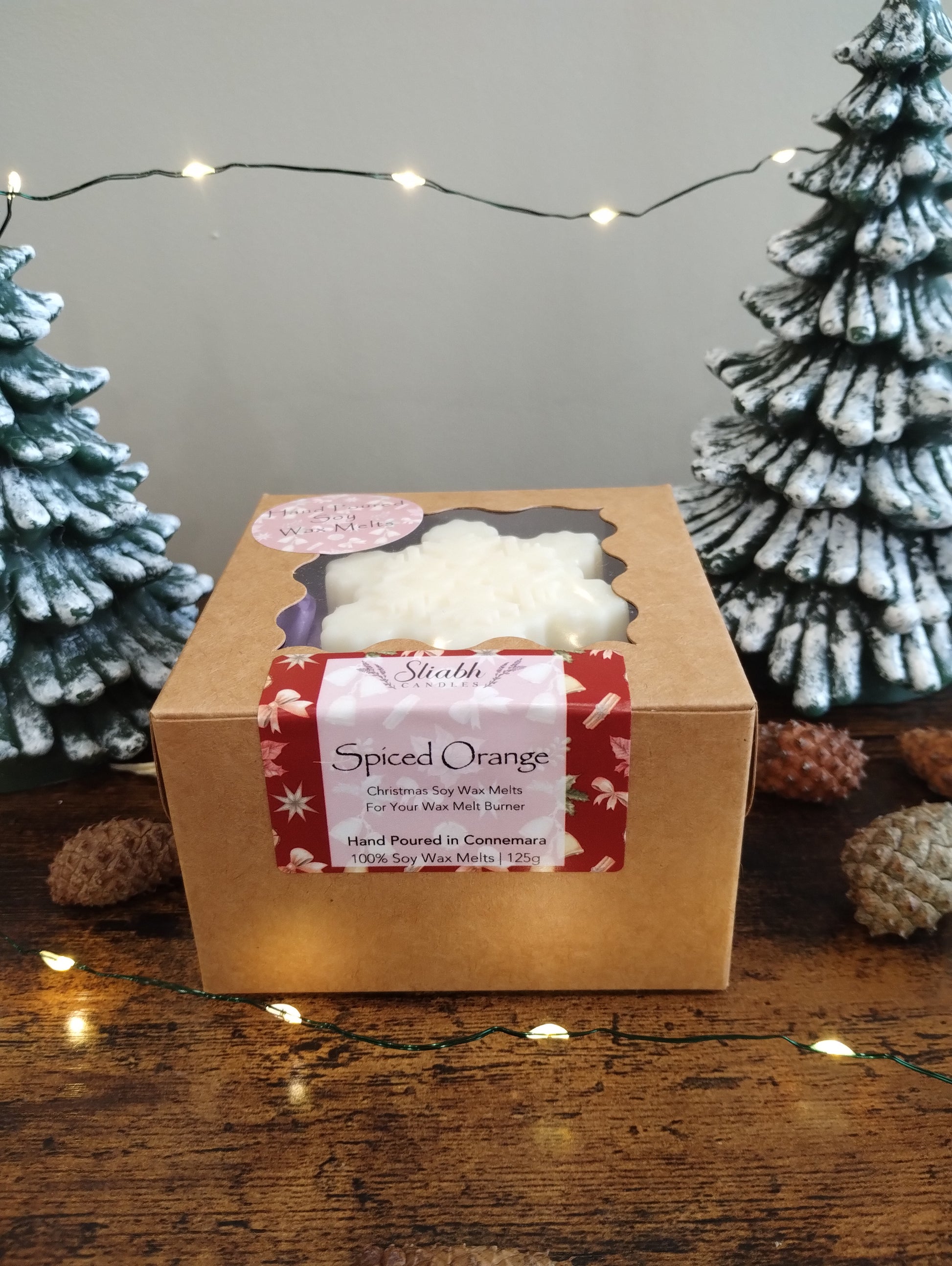 Christmas Wax Melt Box | Spiced Orange | Soy Wax