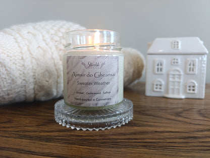 Aimsir do Gheansaí – Cosy Autumn Soy Wax Candle
