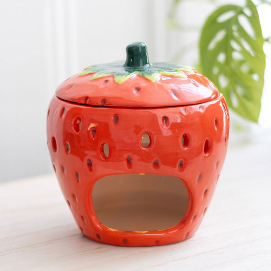 strawberry-ceramic-wax-burner-ireland