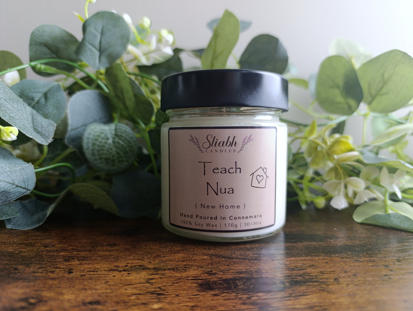 “Teach Nua” Soy Wax New Home Candle - Hand-poured in Connemara