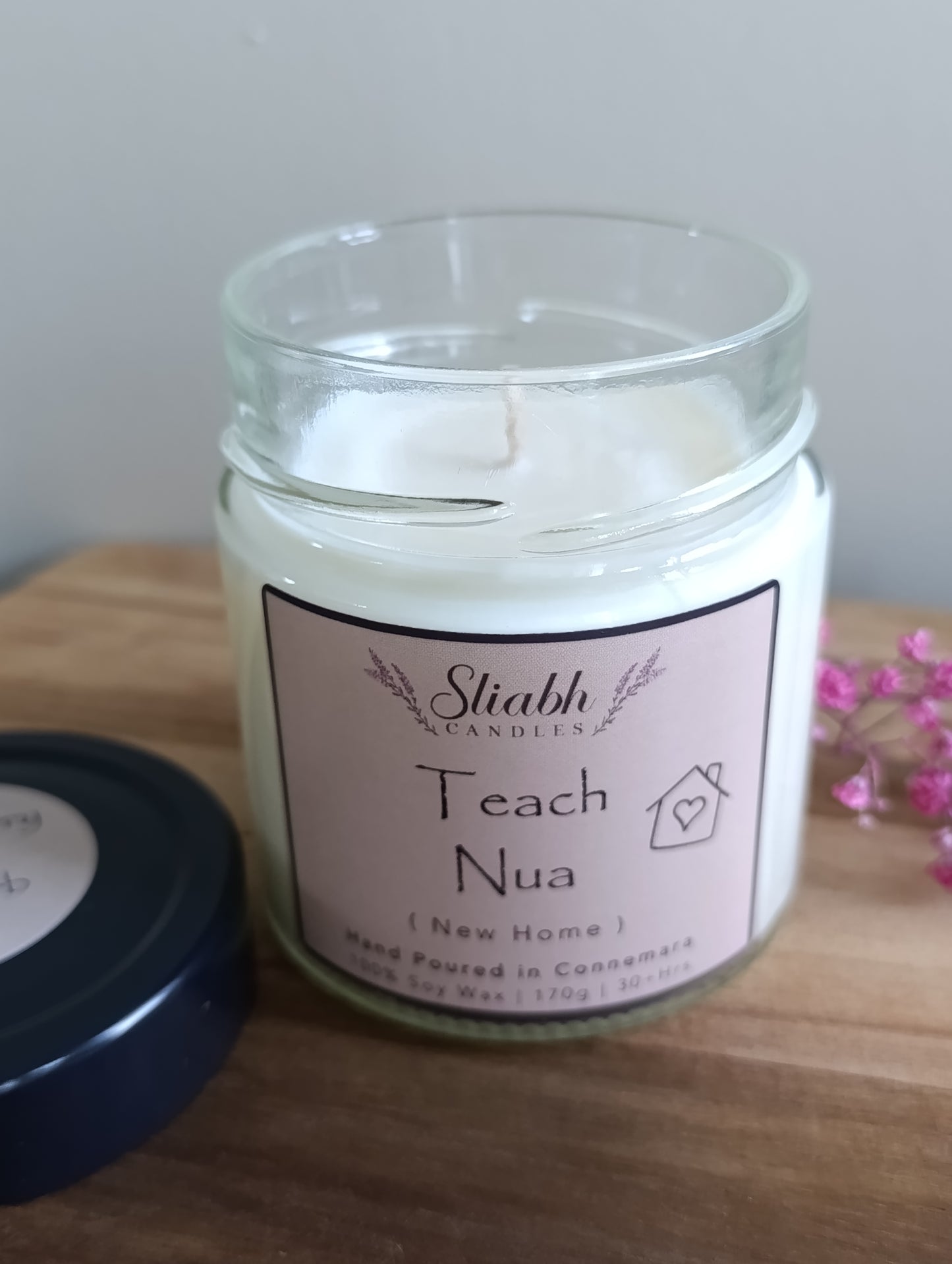 New Home Candle| Teach Nua| Handpoured Soy Wax Candle