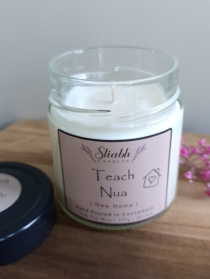 New Home Candle| Teach Nua| Handpoured Soy Wax Candle