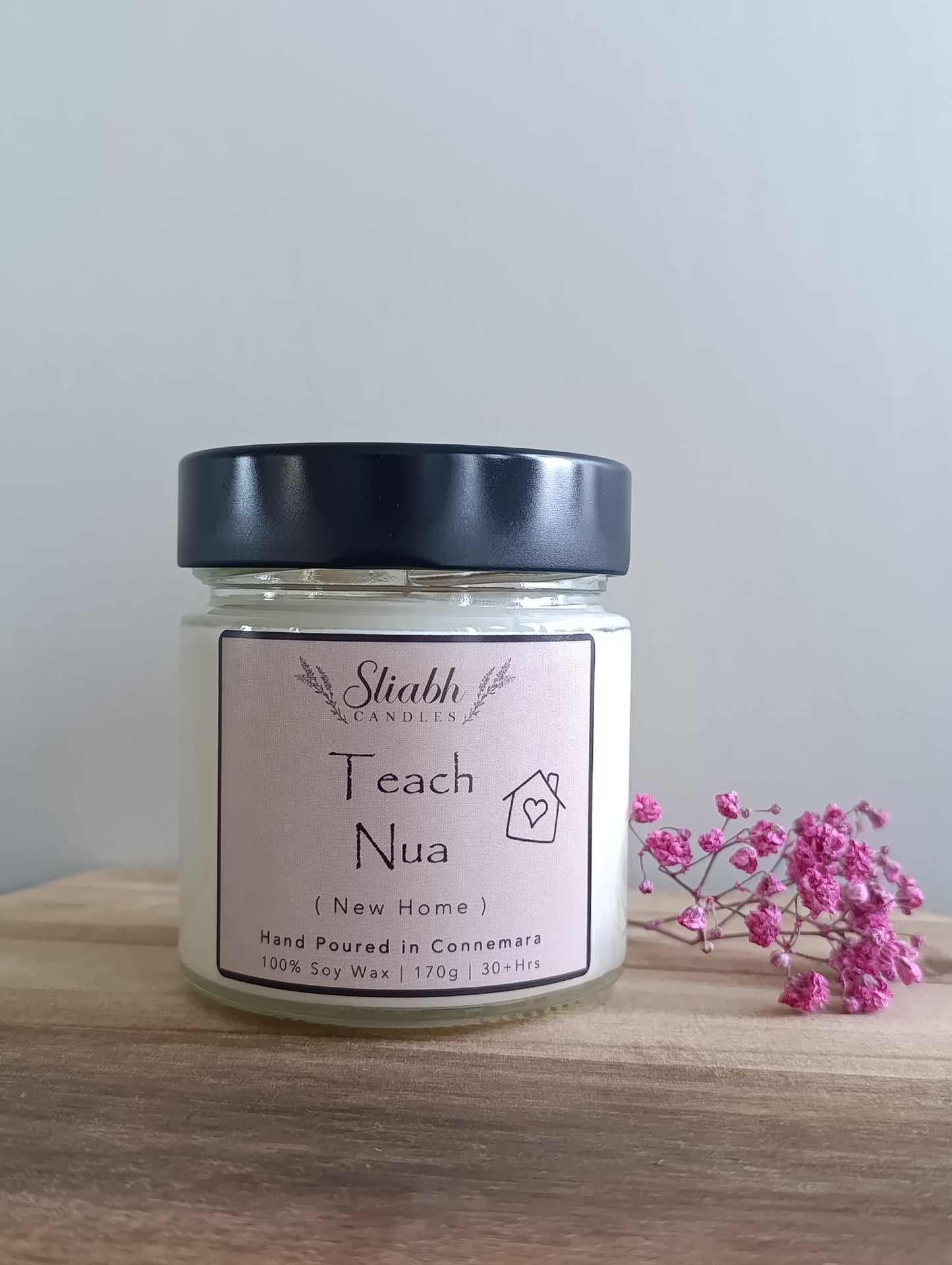 New Home Candle| Teach Nua| Handpoured Soy Wax Candle