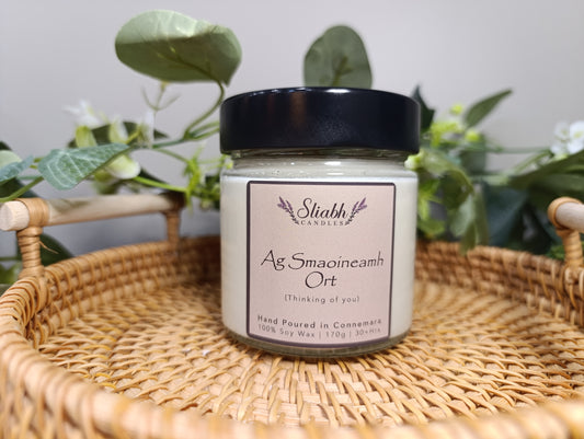 Ag Smaoineamh Ort | Thinking of You – Irish Soy Candle – Atlantic Way Collection