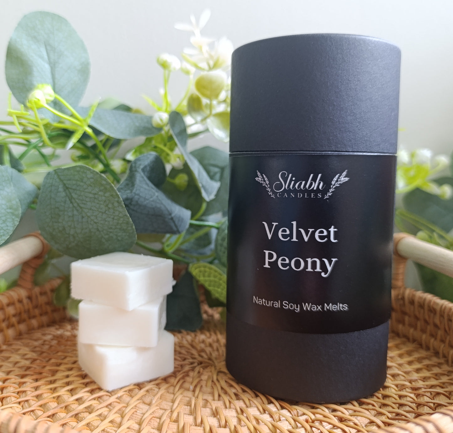 Velvet Peony Soy Wax Melts – Handmade in Connemara