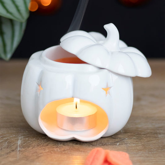 White Pumpkin Wax Burner