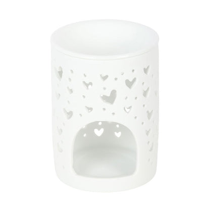 Ceramic Heart Wax Melt Burner for Home Fragrance Ireland